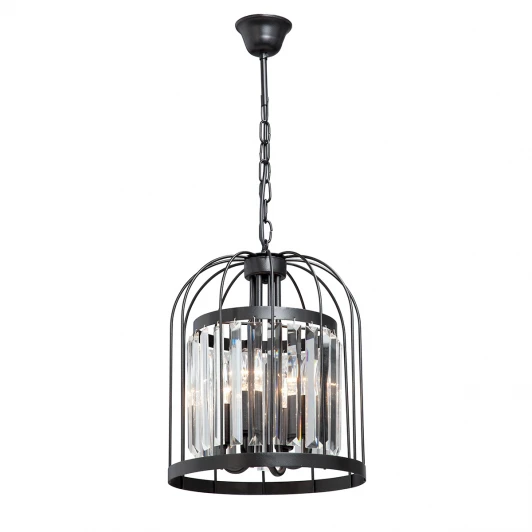 V5145-1/4 Подвесная люстра Vitaluce V5145-1/4 (220V, хрусталь, на тросе, свеча, круглые)