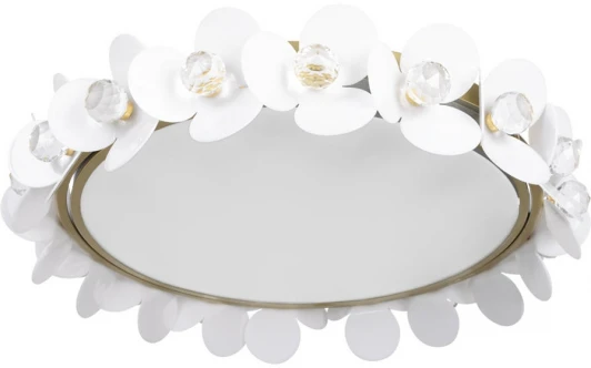 10175 Потолочный светильник круглый Bride 10175 (LED, 220V, цветы, круглые)