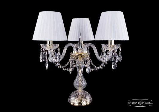 1406L/3/141-39/G/SH2-160 Интерьерная настольная лампа Bohemia 1406 1406L/3/141-39/G/SH2-160