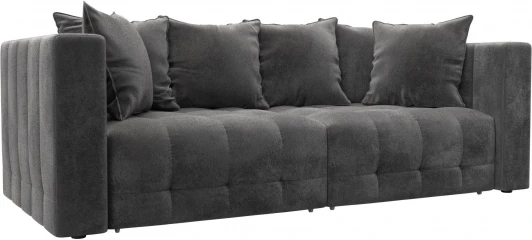 128755 Диван прямой Лига-052 НПБ Лига Диванов (Велюр) арт.128755