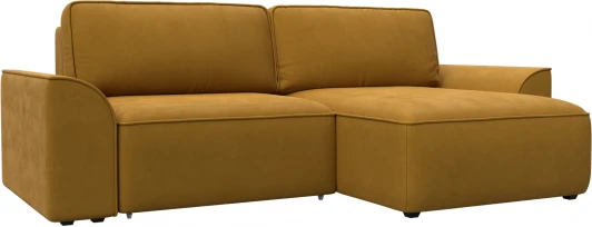 128269 Диван угловой Лига-048 НПБ Лига Диванов (Велюр) арт.128269