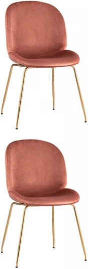 УТ000037556 Стул Beetle пудровый 2 шт Stool Group (арт.УТ000037556)