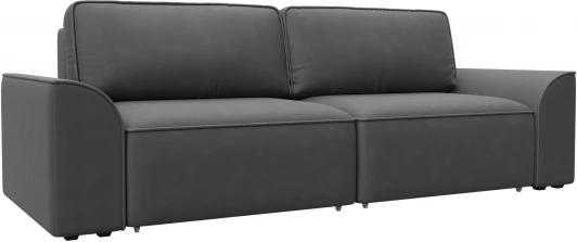 128237 Диван прямой Лига-048 НПБ Лига Диванов (Замша) арт.128237