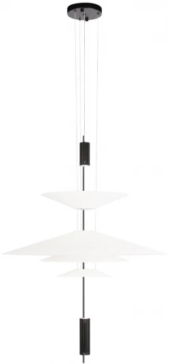 10244/C Black Подвесной светильник Loft It Skylar 10244/C Black (220V, на тросе, круглые, летающая тарелка)