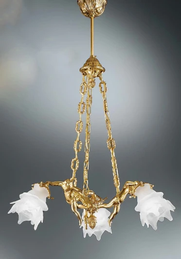 2080/3/ST Подвесная люстра Nervilamp 2080 2080/3/ST (220V, на цепи)