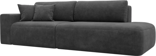 127705L Диван прямой Лига-036 НПБ Модерн подлокотник слева Лига Диванов (Велюр) арт.127705L