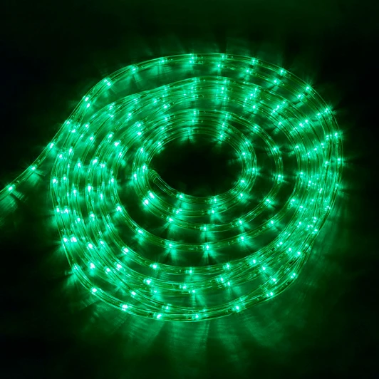 ULD-D50 15M/С08 IP44 GREEN Гирлянда светодиодная Дюралайт, 15м, коннектор в/к, зеленый свет Uniel ULD-D50 15M/С08 IP44 GREEN