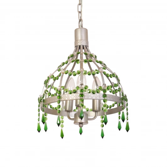 L.6501-3GR Подвесная люстра Abrasax L.6501-3GR (220V, на цепи, круглые)