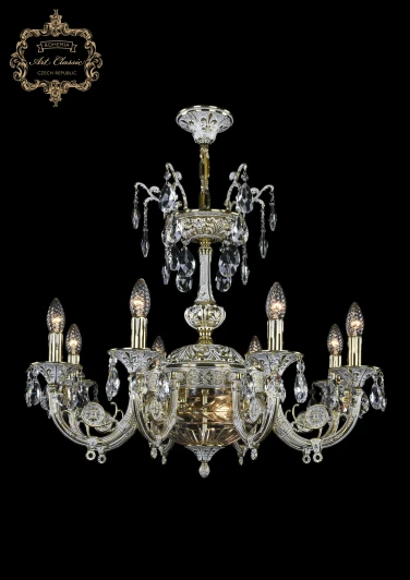 31.12.8.KR175SP.250IT.GW.Sp.Clear.1D Подвесная люстра Art Classic 31.12 31.12.8.KR175SP.250IT.GW.Sp.Clear.1D