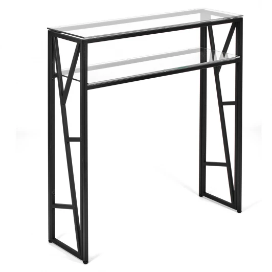 1094-CB clear Консольный стол AllConsoles 1094-CB clear черный муар