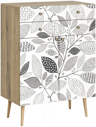 УТ000026003 Комод Berber большой принт Stool Group УТ000026003