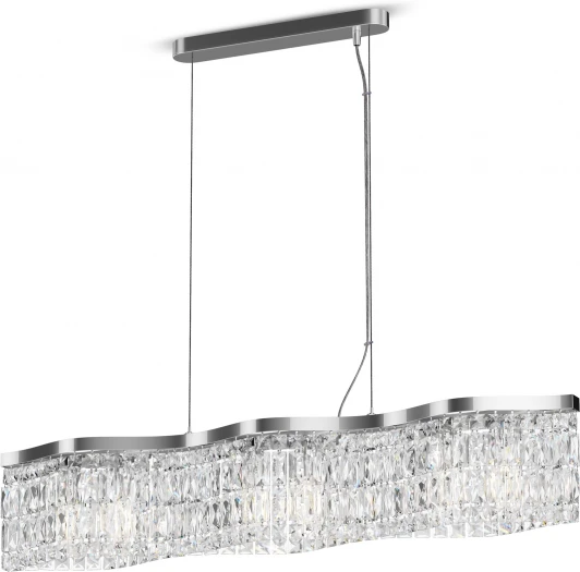 DIA005PL-06CH Подвесной светильник Maytoni Dune DIA005PL-06CH (220V, хрусталь, на тросе)