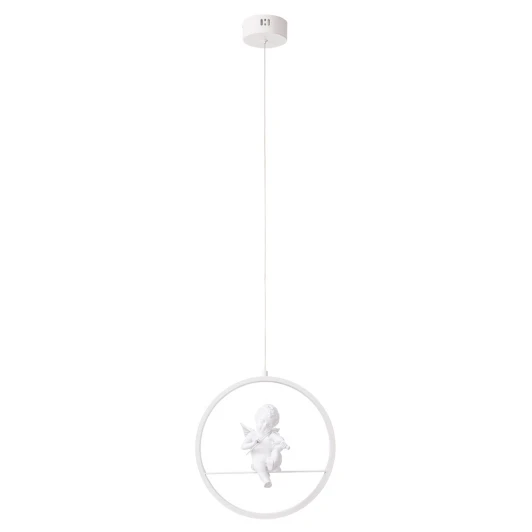 A6065SP-1WH Подвесной светильник Arte Lamp Paradise A6065SP-1WH (для детской, LED, 220V, на проводе, кольцо, ангелы)