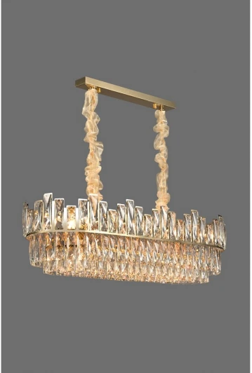 OML-67903-11 Подвесная люстра Vistrorio OML-67903-09 (220V, хрусталь, на цепи)