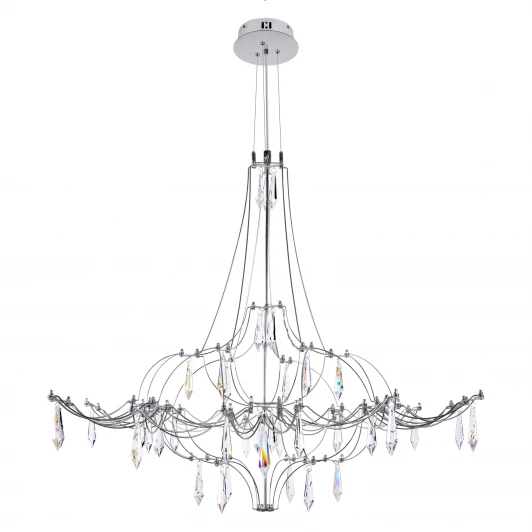 10588/800 Silver Asfour Подвесная люстра светодиодная Loft It Mira 10588/800 Silver Asfour