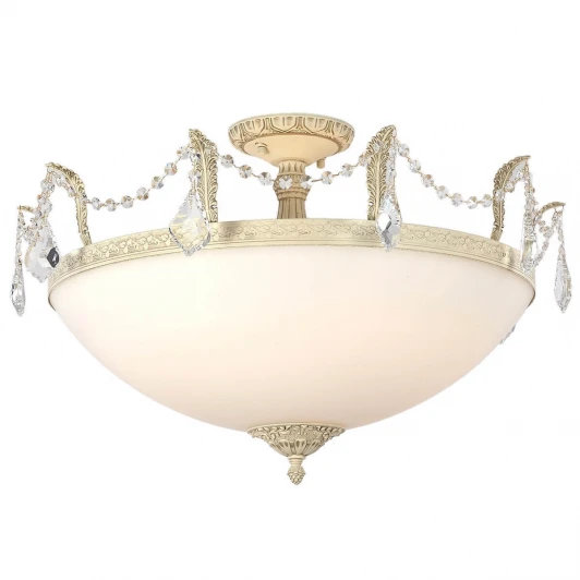 BARLETTA 182.10 D720 cream white Потолочная люстра Lucia Tucci Barletta 182.10 D720 cream white