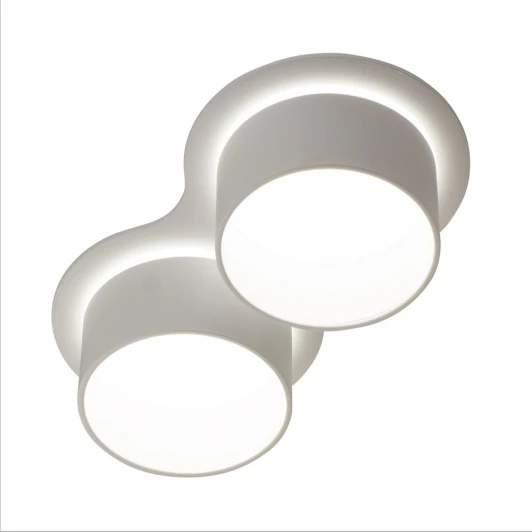 AM472/2-WH Встраиваемый двойной точечный светильник AM Group АМ 472/2 AM472/2-WH