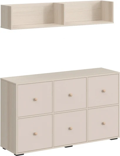 853456 Комод Play ОГОГО Обстановочка! (ЛДСП/Бежевый) арт.853456