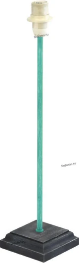 49316 Основание настольной лампы Eglo Vintage, 1 лампа, черный с серебром и зеленым