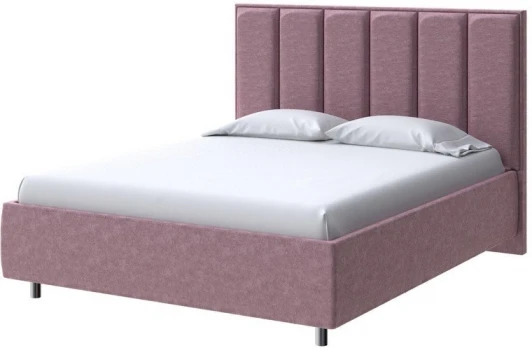 2013652 PROxSON Кровать Routa без основания (Ткань: Велюр Gratta 6 Ягодный мусс) 180x200