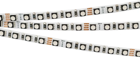 025707(2) Светодиодная лента MINI-F120-5mm 24V RGB (8 W/m, IP20, 3535, 5m) (Arlight, узкая) 025707(2)