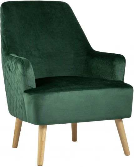 УТ000005604 Кресло Stool Group Хантер велюр зеленый УТ000005604