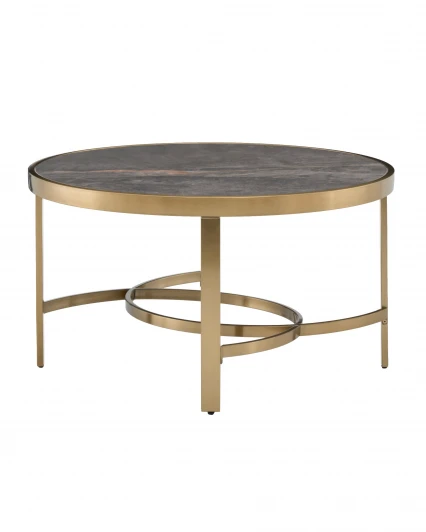 УТ000041496 Журнальный столик Адриана 80*80 см серая керамика Stool Group арт.УТ000041496