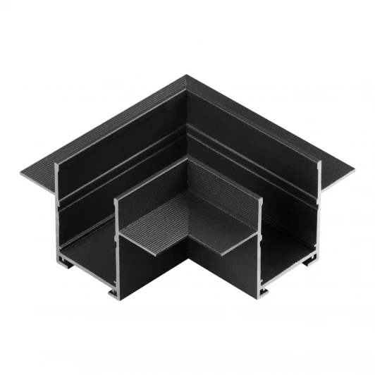 135310 Соединитель угловой "L" для шинопровода в ГКЛ (арт.135302-135303) Novotech Vector 135310 черный