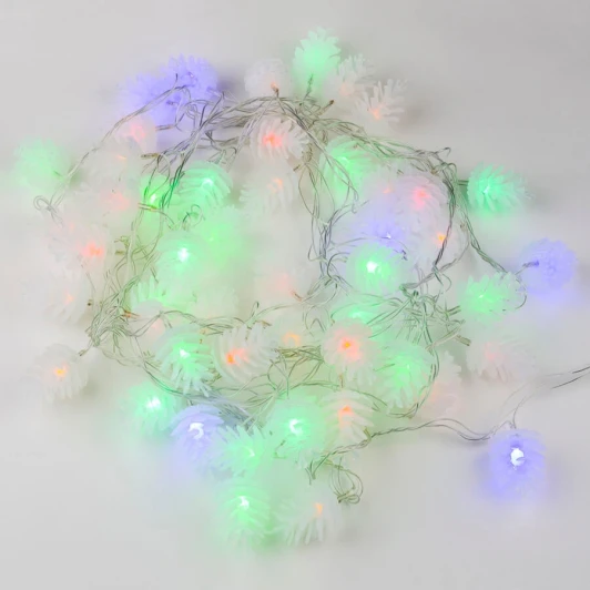 ULD-S0500-050/DTA MULTI IP20 PINE CONES Гирлянда Uniel ULD-S0500-050/DTA MULTI IP20 PINE CONES