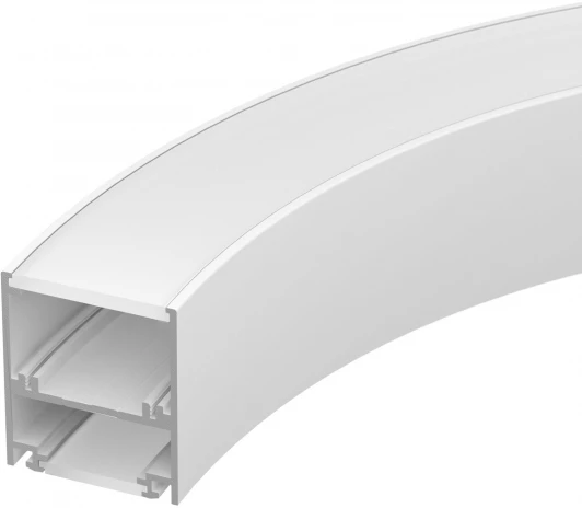 032698 Профиль SL-ARC-5060-D1500-A90 WHITE (дуга 1 из 4) (Алюминий) 032698 Arlight