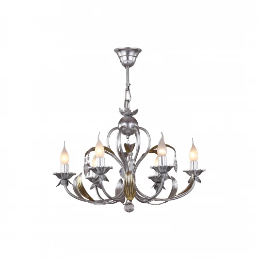 241/6-Silvergold Подвесная люстра IDLamp Noel 241/6-Silvergold