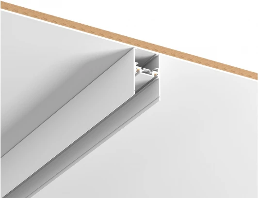 ST068.519.00 Шинопровод магнитный накладной/подвесной ST Luce ST068.519.00 Белый Длина 1000мм