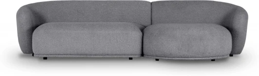 850426 Диван Fabro ОГОГО (арт.850426), (Ткань,Букле/Темно-серый)