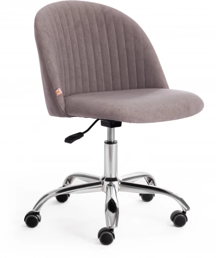 19136 Кресло MELODY велюр Clermon, св. -серый, 60 Tetchair 19136