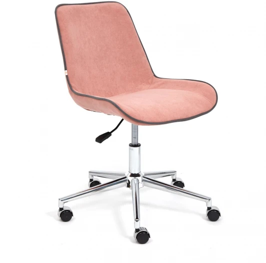 13953 Кресло STYLE флок , розовый, 137 Tetchair 13953