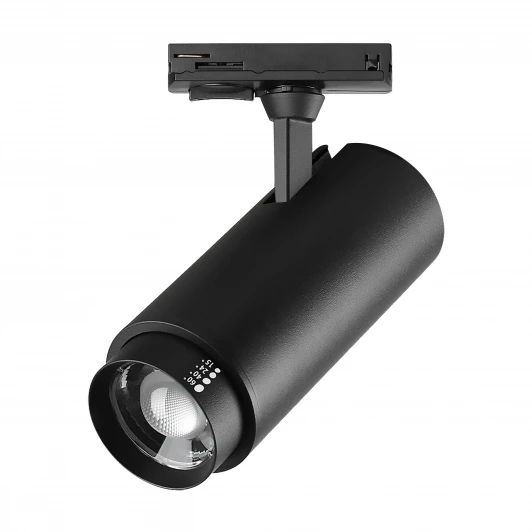 218017 Трековый светильник однофазный светодиодный Lightstar Fuoco P+CCT 218017 с выбором мощности, цветовой температуры и угла освещения 220V 13W