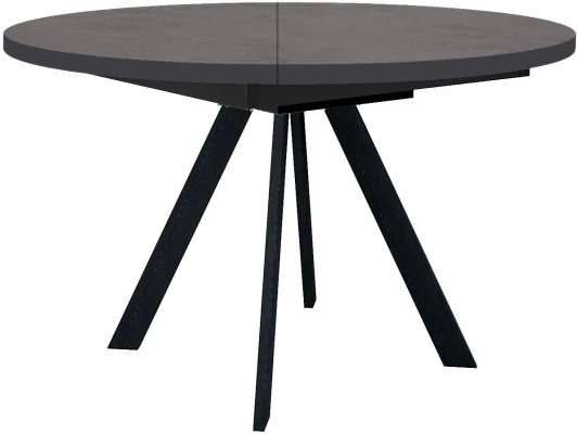 00-00066211 Стол DikLine RD120 хромикс бронза, опоры черные