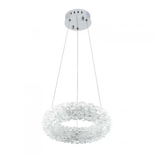 MS.5002.300 CR Подвесной светильник светодиодный хрустальный с пультом с регулировкой цветовой температуры и яркости Modelux MODESTYLE MS.5002.300 CR