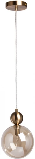 657013601 Подвесной светильник DeMarkt Крайс 657013601 (220V, на проводе, шар)