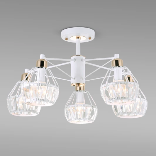 70075/5 белый Потолочная люстра Eurosvet Lord 70075/5 белый (220V)