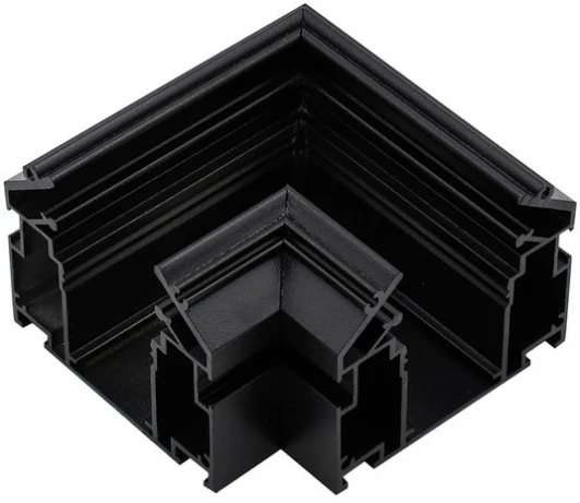 APL.0286.00.02 Трековый соединитель угловой плоский для натяжного потолка Aployt Magnetic track 220 APL.0286.00.02