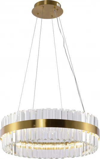 6193-201 Подвесная люстра светодиодная Rivoli Gwinnett 6193-201 LED 3000-6300К 112 Вт с пультом