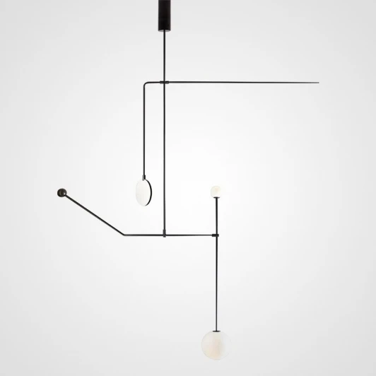 LINES-08 Люстра на штанге Lines ImperiumLoft Lines-08 (140823-26) (220V, шарики)