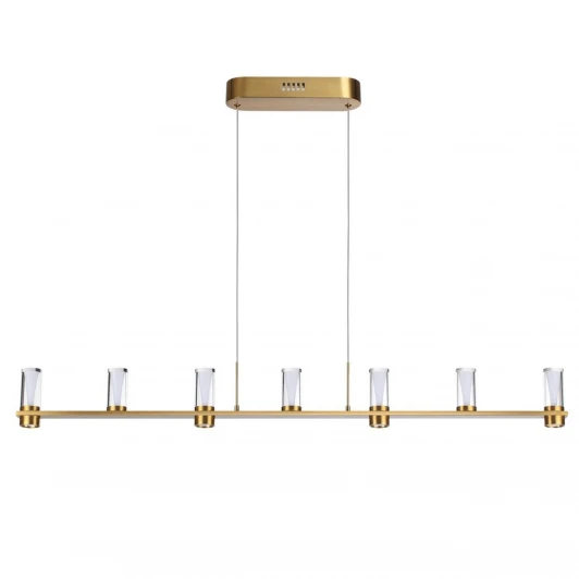 7144/45L Подвесной светильник Odeon Light Defance 7144/45L античная бронза/акрил/металл IP20 LED 40W 2470Лм 3000K 180° 220V