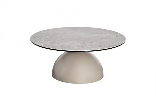 57EL-17011 57EL-17011 Стол журнальный, керамика Augustus Gray d90*39см Garda Decor