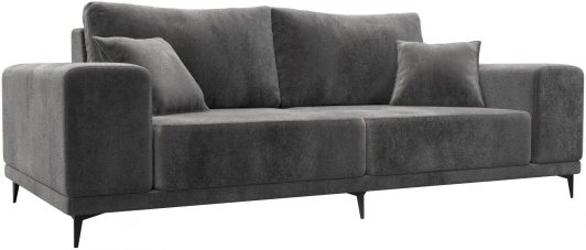 126700 Диван прямой Льюес Лига Диванов (Велюр) арт.126700