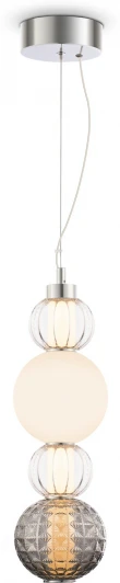 P069PL-L17CH3K Подвесной светильник Maytoni Collar P069PL-L17CH3K (LED, 220V, на проводе, шарики)