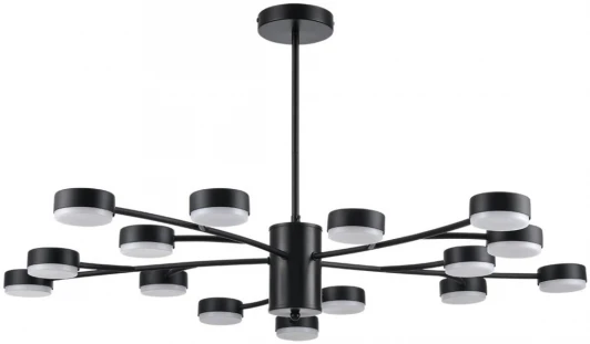 8117/15 Потолочная люстра на штанге Lumion Torina 8117/15 черный, металл LED GX53 15*7W 220V