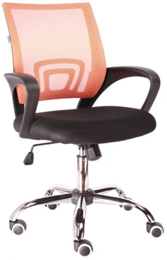 EC-696 Mesh Orange Компьютерное кресло для оператора EP 696 сетка оранжевый