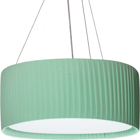 Crocus Strip S1 01 08 Подвес Артпром Crocus Strip, 1 плафон, никель, зеленый с белым